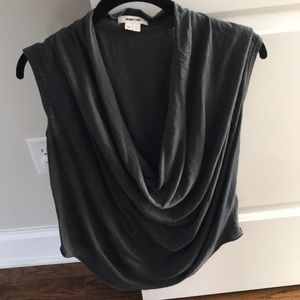 Helmut Lang Grey large tank top